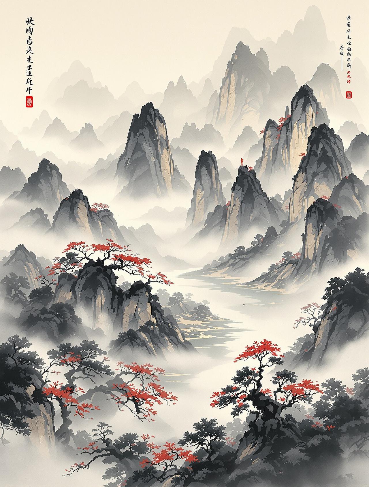 水墨丹青海报 - 爱影院高清纪录片